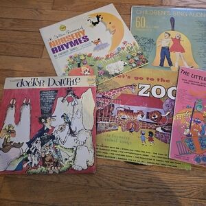 Vintage Children's Record Collection